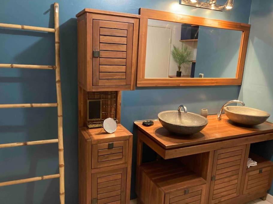 Apartament Terre Sainte : Charmant Appart 5 Min De La Plage Zewnętrze zdjęcie